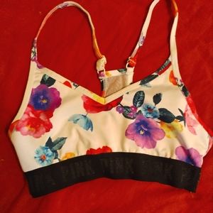 Victoria secret floral sports bra